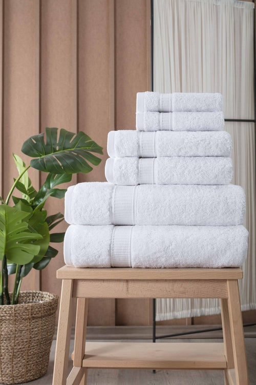 Turkish Cotton Full Bath Towel Set of 6